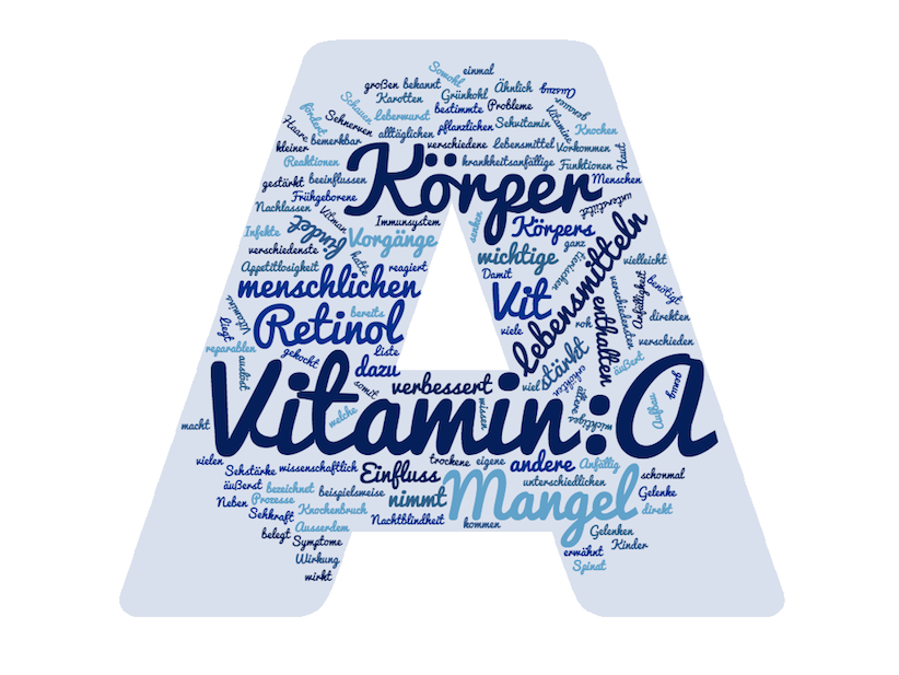 Vitamin A – Vorkommen, Wirkung, Mangel des Sehvitamin